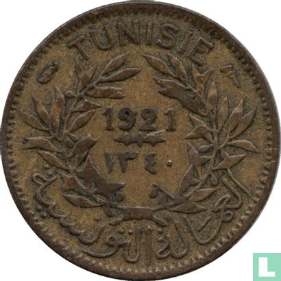 Tunisia 50 centimes 1921 (AH1340) - Image 1