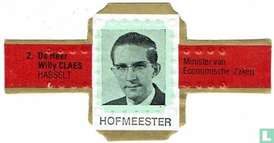 De Heer Willy Claes Hasselt - Minister van Economische Zaken - Image 1