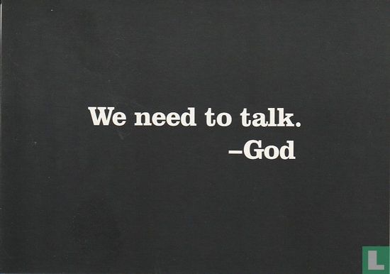 credo sverige "We need to talk" - Bild 1