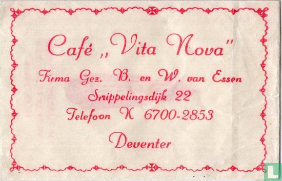 Café "Vita Nova" - Bild 1