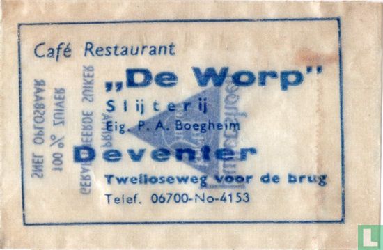 Café Restaurant "De Worp" - Image 1