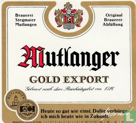 Mutlanger Gold Export