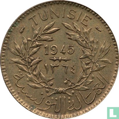 Tunesien 2 Franc 1945 (AH1364) - Bild 1