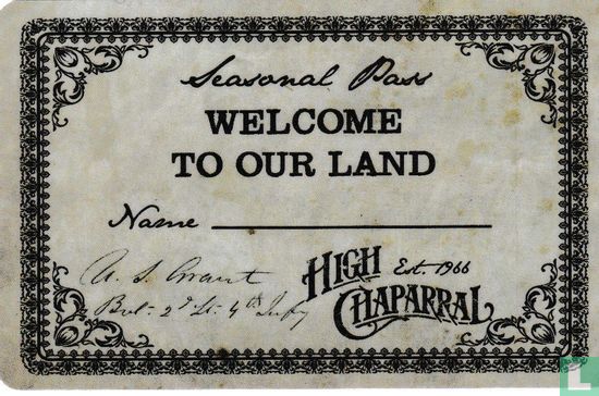 High Chaparral - Image 1
