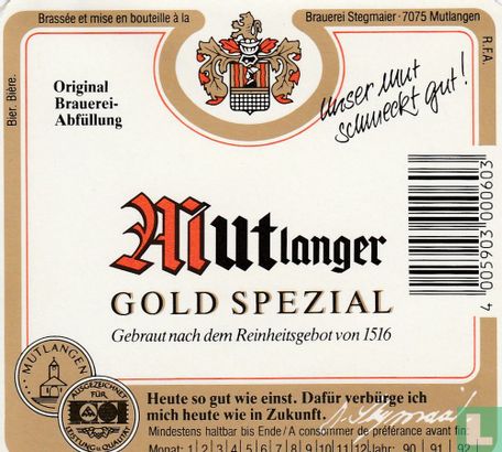 Mutlanger Gold Spezial