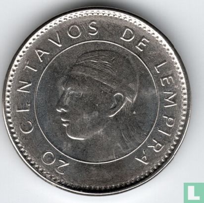 Honduras 20 centavos 2014 - Afbeelding 2