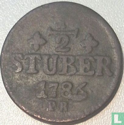 Jülich-Berg ½ stuber 1786 - Afbeelding 1
