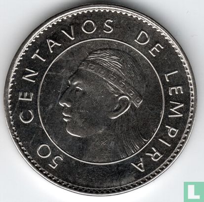Honduras 50 Centavo 2014 - Bild 2