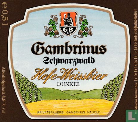 Gambrinus Hefe-Weissbier