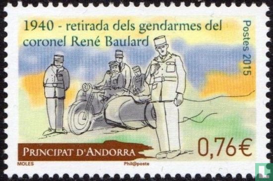 75th anniversary of the departure of the French gendarmerie from Andorra