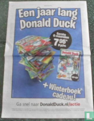 Een jaar lang Donald Duck + Winterboek cadeau!