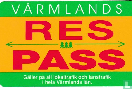 Travelcard Värmlandstrafik - Bild 1