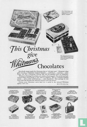 This Christmas give Whitman's Chocolates