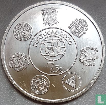 Portugal 7½ euro 2020 "Historical trains" - Afbeelding 1