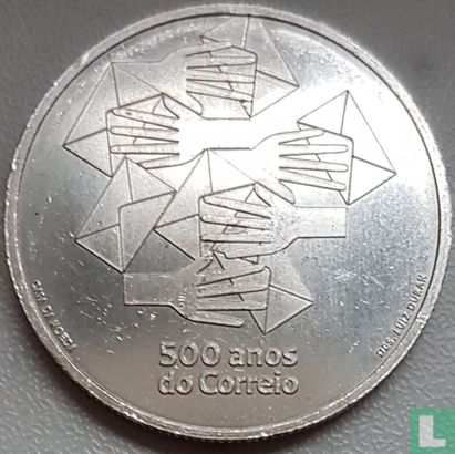 Portugal 5 euro 2020 "500 years Portuguese post office" - Afbeelding 2