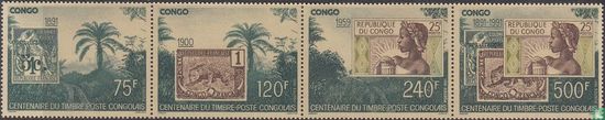 100 yeras of Congolese postage stamps