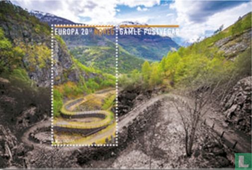 Europa - Anciennes routes postales