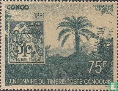 100 jaar Congolese postzegels 
