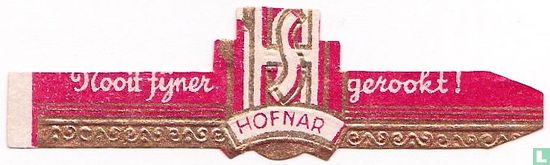 HS Hofnar - Nooit fijner - gerookt !   - Afbeelding 1