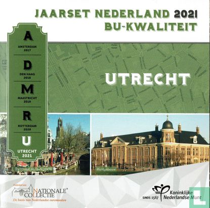 Nederland jaarset 2021 "Nationale Collectie - Utrecht" - Afbeelding 1