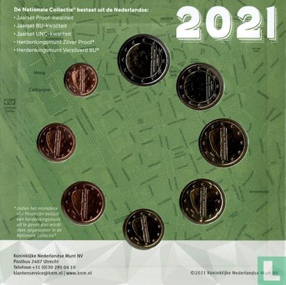Netherlands mint set 2021 "Nationale Collectie - Utrecht" - Image 2