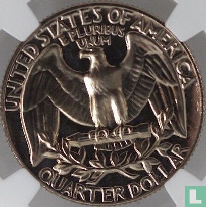 Verenigde Staten ¼ dollar 1971 (PROOF) - Afbeelding 2