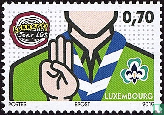100 Jahre Lëtzebuerger Guiden a Scouten