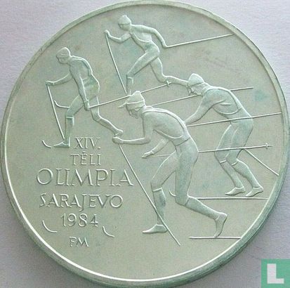 Hongarije 500 forint 1984 "Winter Olympics in Sarajevo" - Afbeelding 2