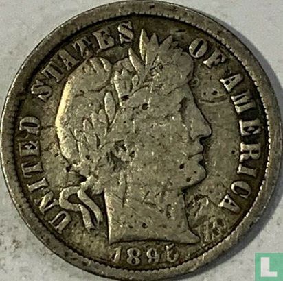 États-Unis 1 dime 1895 (O) - Image 1
