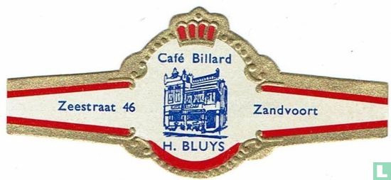 Café Billard H. BLUYS - Zeestraat 46 - Zandvoort - Image 1