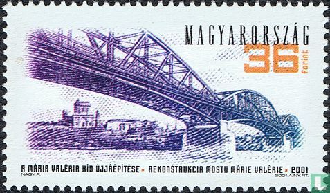 Donaubrücke Wiederaufbau 