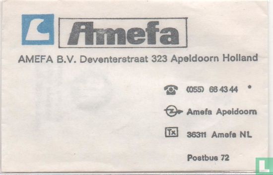 Amefa B.V. - Afbeelding 1