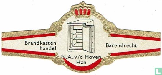 N.A. v/d Hoven Hzn - Brandkasten handel - Barendrecht - Image 1