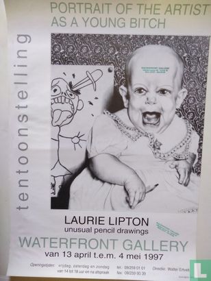 Laurie Lipton, portrait of the artist as a young bitch