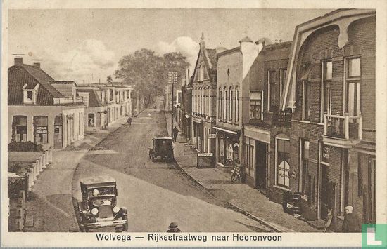 Wolvega - Rijksstraatweg naar Heerenveen