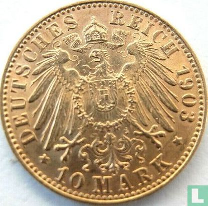 Hamburg 10 Mark 1903 - Bild 1