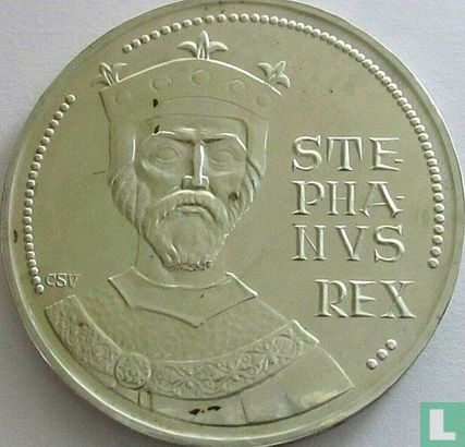 Hungary 100 forint 1972 "1000th anniversary Birth of King St. Stephen" - Image 2