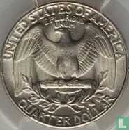 Verenigde Staten ¼ dollar 1989 (D) - Afbeelding 2