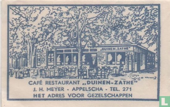 Café Restaurant "Duinen-Zathe"  - Afbeelding 1
