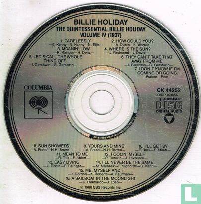 The Quintessential Billie Holiday Volume 4 (1937) - Image 3