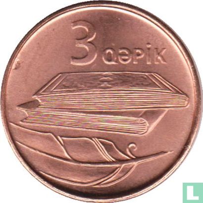 Aserbaidschan 3 Qapik ND (2006) - Bild 1