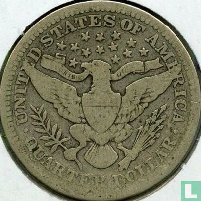 Verenigde Staten ¼ dollar 1910 (zonder letter) - Afbeelding 2