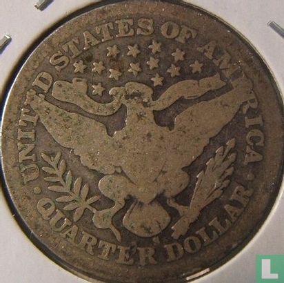 Verenigde Staten ¼ dollar 1909 (S) - Afbeelding 2