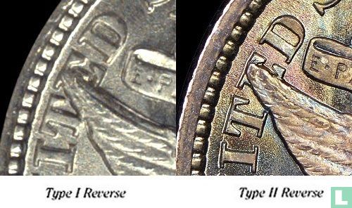 Verenigde Staten ¼ dollar 1892 (zonder letter - type 2) - Afbeelding 3