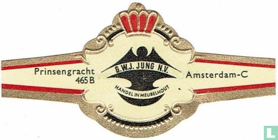 G.W.J. Jung N.V. Handel in Meubelhout - Prinsengracht 465 B - Amsterdam-C - Afbeelding 1