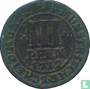 Münster 3 pfennig 1712 - Afbeelding 1