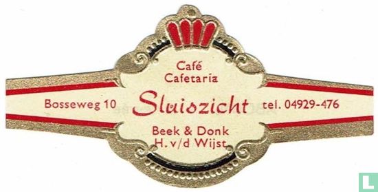 Café Cafetaria Sluiszicht Beek & Donk H. v/d Wijst - Bosseweg 10 - tel. 04929-476 - Image 1