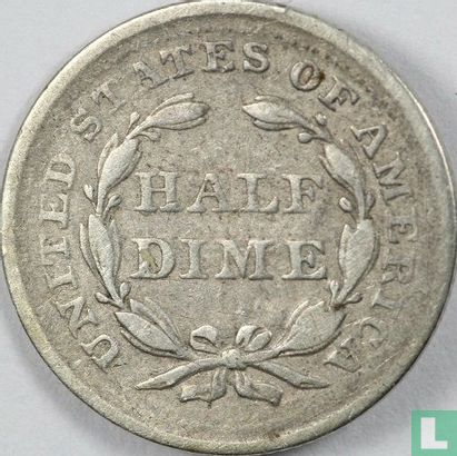 United States ½ dime 1856 (without letter) - Image 2