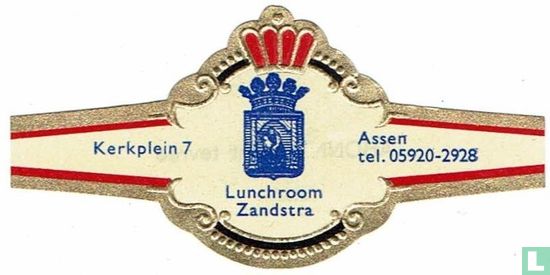 Lunchroom Zandstra - Kerkplein 7 - Assen tel. 05920-2928 - Image 1