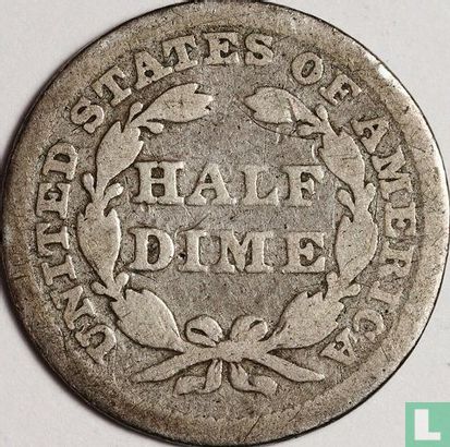 United States ½ dime 1853 (without arrows - without letter) - Image 2
